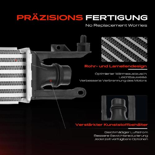1x Ladeluftkühler Turbokühler für Opel Corsa D S07 2006-2014 1.3L Bild 1x Ladeluftkühler Turbokühler für Opel Corsa D S07 2006-2014 1.3L