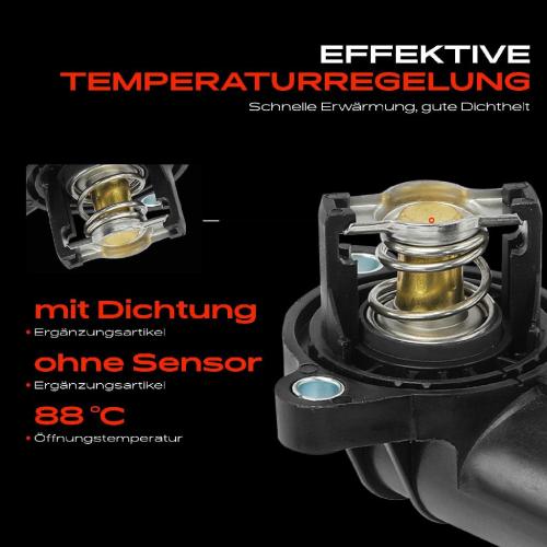 Frankberg 1x Thermostat Kühlmittel für Opel Astra J Insignia A Alfa Romeo Giulietta Fiat Bild Frankberg 1x Thermostat Kühlmittel für Opel Astra J Insignia A Alfa Romeo Giulietta Fiat
