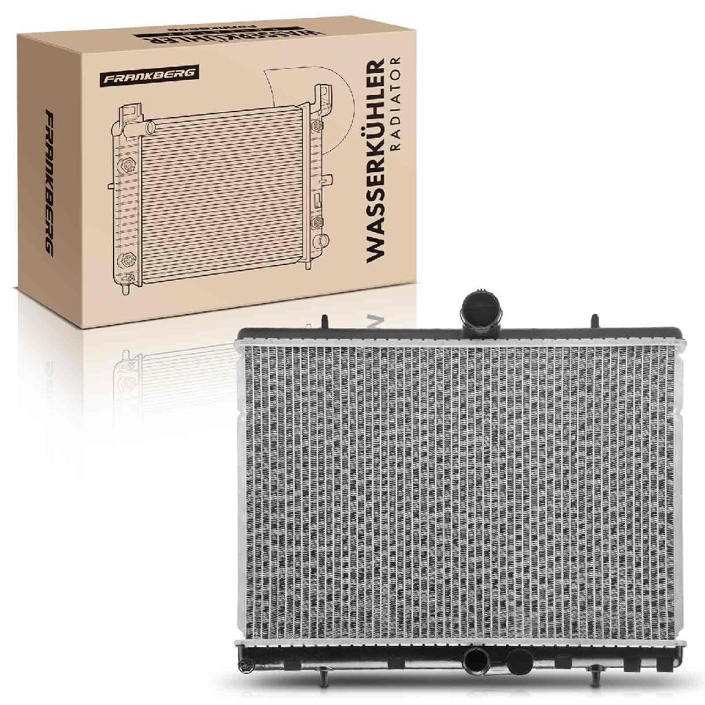 Frankberg 1x Kühler Wasserkühler Motorkühler für Citroën Fiat Toyota Peugeot