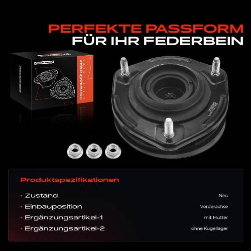 1x Domlager Federbeinstütz lager für Hyundai Accent II Stufenheck 1994-2005 Bild 1x Domlager Federbeinstütz lager für Hyundai Accent II Stufenheck 1994-2005