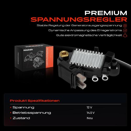 1x Lichtmaschinenregler Generatorregler für Peugeot 106 I 206 Citroën Jumpy C5 III Bild 1x Lichtmaschinenregler Generatorregler für Peugeot 106 I 206 Citroën Jumpy C5 III