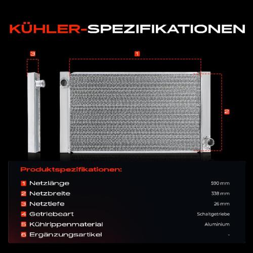 1x Kühler Wasserkühler Motorkühler für MINI R55 R56 R57 R58 R59 R60 R61 Cooper Bild 1x Kühler Wasserkühler Motorkühler für MINI R55 R56 R57 R58 R59 R60 R61 Cooper
