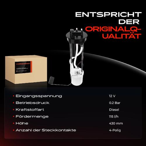 1x Kraftstoffpumpe für Land Rover Range Rover II P38A 2.5L 1994-2002 Bild 1x Kraftstoffpumpe für Land Rover Range Rover II P38A 2.5L 1994-2002