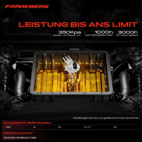 1x Kraftstoffpumpe für BMW X3 F25 3.0L 2011-2012 Bild 1x Kraftstoffpumpe für BMW X3 F25 3.0L 2011-2012