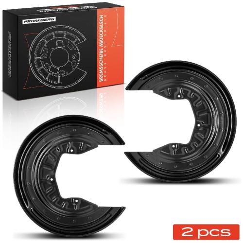Frankberg 2x Ankerblech Bremsscheibe Hinterachse Beidseitig für VW Phaeton 3D1 3D2 3D3 3D4 3D6 3D7 3D8 Bild Frankberg 2x Ankerblech Bremsscheibe Hinterachse Beidseitig für VW Phaeton 3D1 3D2 3D3 3D4 3D6 3D7 3D8