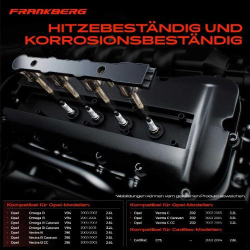 Frankberg 1x Zündmodul Zündspule für Cadillac CTS Opel Omega B Caravan Vectra CC C 2.6L 3.2L 2000-2005 Bild Frankberg 1x Zündmodul Zündspule für Cadillac CTS Opel Omega B Caravan Vectra CC C 2.6L 3.2L 2000-2005