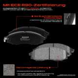 4x Bremsbeläge Vorderachse für Nissan NP300 Pick-up D22 2.5L 2.4L 2001-2015 2001-2015