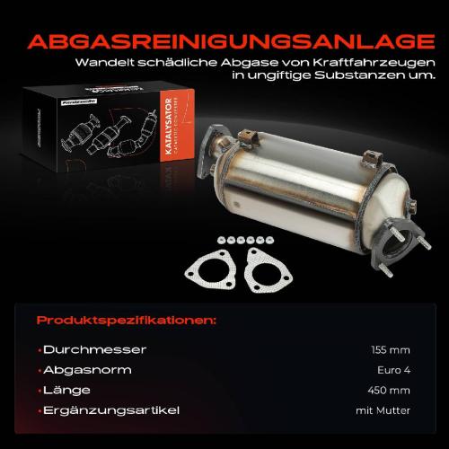 1x Partikelfilter für Audi A4 8E B7 8HE A6 4F C6 2004-2011 Bild 1x Partikelfilter für Audi A4 8E B7 8HE A6 4F C6 2004-2011