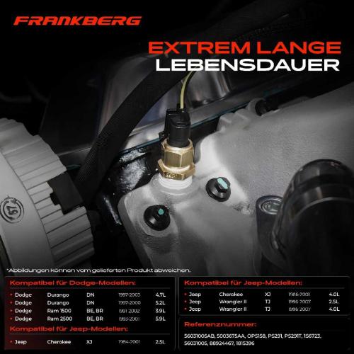 1x Sensor Öldruckschalter für Jeep Grand Cherokee Dodge Ram Durango Bild 1x Sensor Öldruckschalter für Jeep Grand Cherokee Dodge Ram Durango