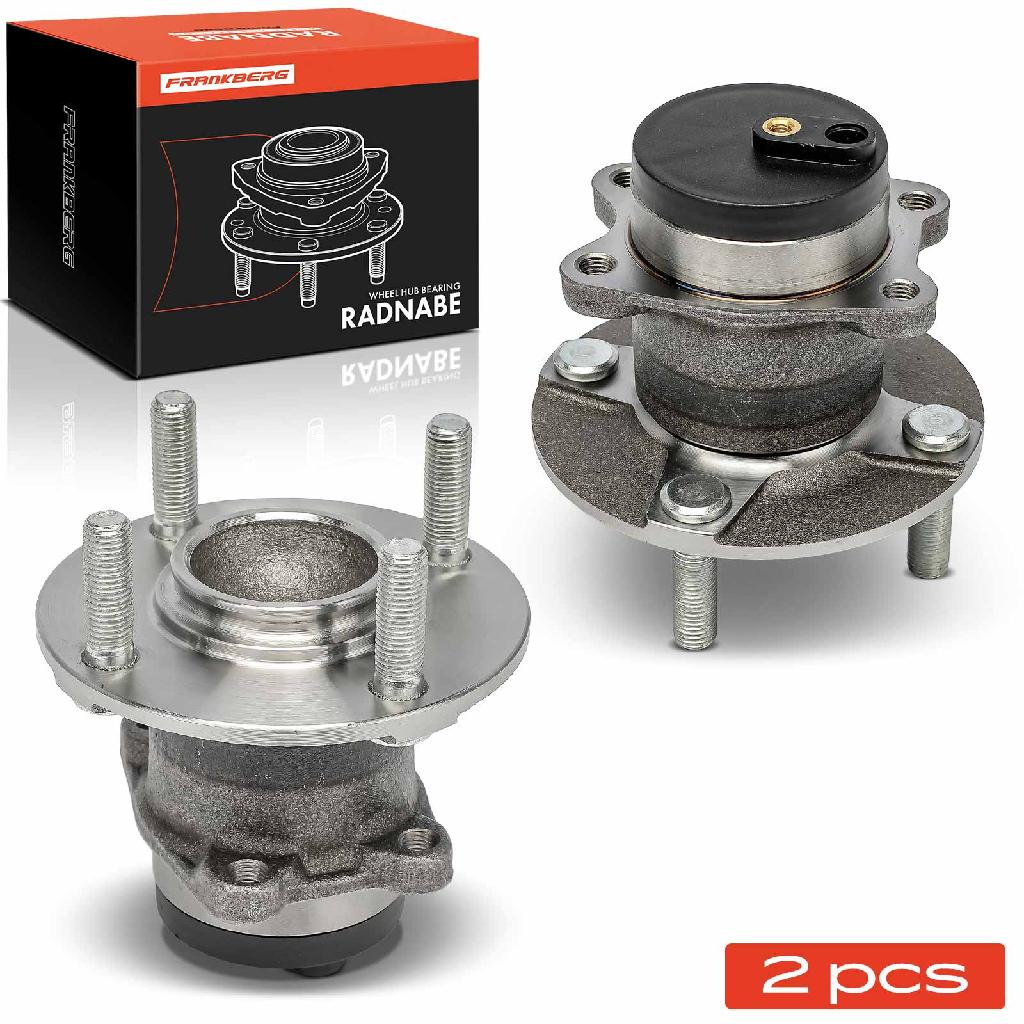 2x Radnabe Radlagersatz Hinterachse beidseitig für Mitsubishi Colt V CJ CP 1.3L 2003-2003