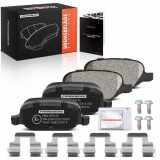 4x Bremsbeläge Hinterachse für Fiat 500 312 C 500/595/695 500C/595C/695C 0.9L 1.4L 2007-2025