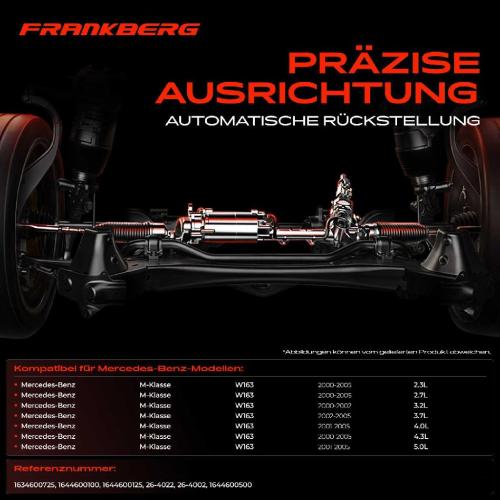 1x Lenkgetriebe Servolenkgetriebe für Mercedes-Benz M-Klasse W163 2000-2005 Bild 1x Lenkgetriebe Servolenkgetriebe für Mercedes-Benz M-Klasse W163 2000-2005