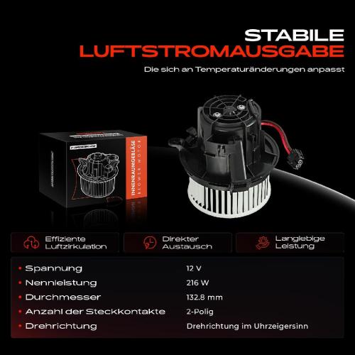 Frankberg 1x Gebläsemotor Innenraumgebläse für Mercedes Benz W204 S204 W212 S212 X204 Bild Frankberg 1x Gebläsemotor Innenraumgebläse für Mercedes Benz W204 S204 W212 S212 X204