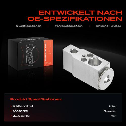 1x Expansionsventil Klimaanlage für Land Rover Discovery L462 Range Rover L405 L494 Bild 1x Expansionsventil Klimaanlage für Land Rover Discovery L462 Range Rover L405 L494