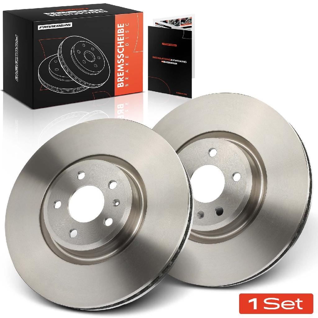2x Bremsscheiben Vorderachse für Audi A4 Allroad Avant A5 Cabriolet Sportback A6 Bj ab 2002