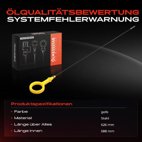 Frankberg 1x Ölmessstab Ölpeilstab Ölstab für VW Touareg 7L6 7LA Audi Q7 4LB 3.0L Bild Frankberg 1x Ölmessstab Ölpeilstab Ölstab für VW Touareg 7L6 7LA Audi Q7 4LB 3.0L