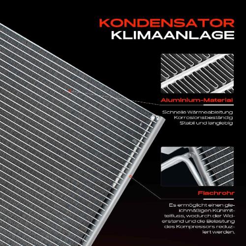 Frankberg 1x Kondensator Klimaanlage für Volvo C30 533 C70 II 542 V50 545 MW S40 II 544 2.4L Bild Frankberg 1x Kondensator Klimaanlage für Volvo C30 533 C70 II 542 V50 545 MW S40 II 544 2.4L