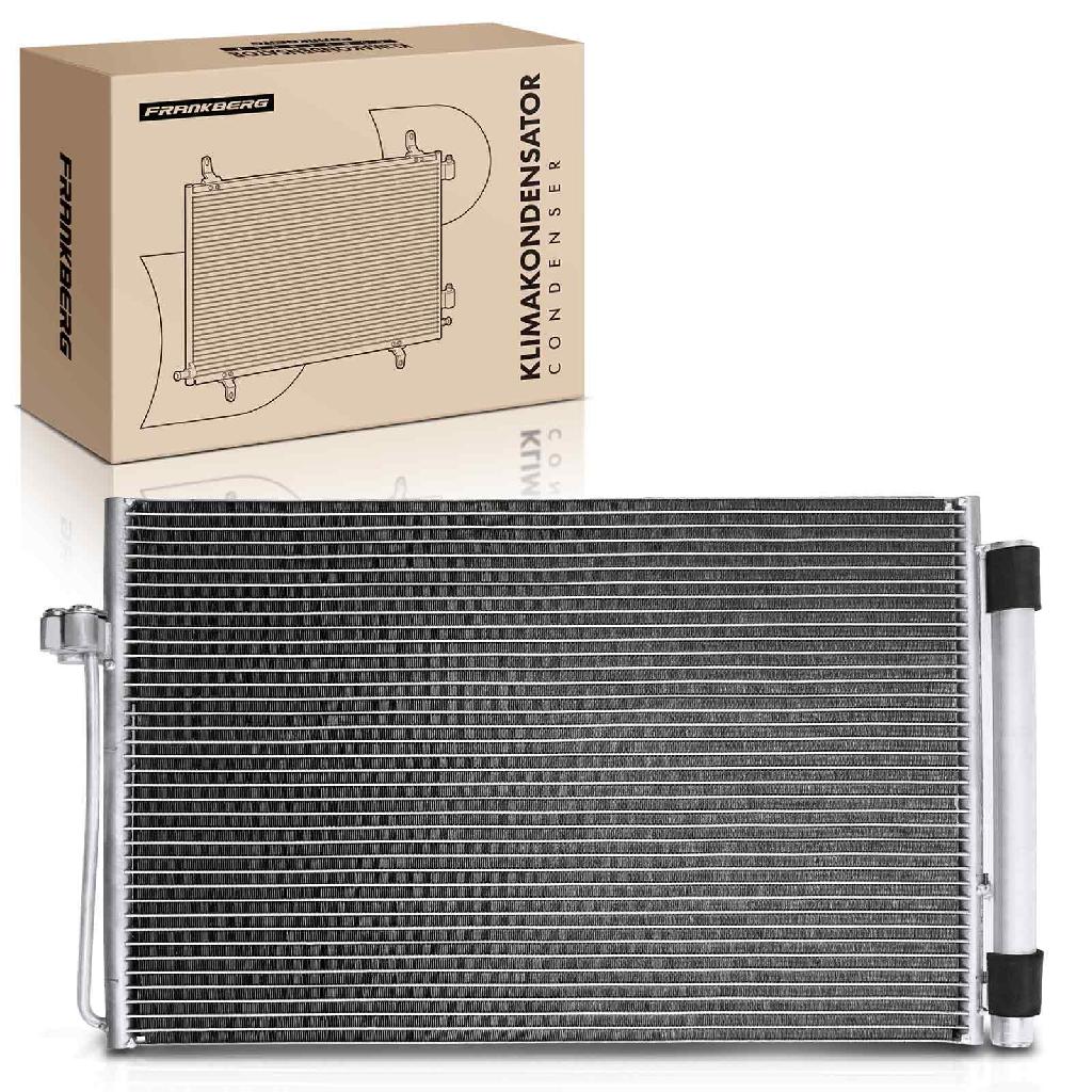 Frankberg 1x Kondensator Klimaanlage für BMW 5er E60 E61 6er E63 E64 7er E65 E66 E67 2002-2010