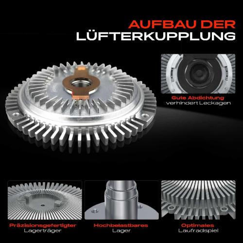 1x Lüfterkupplung Kühlerlüfte für Mercedes-Benz W210 W140 R129 1991-2001 Bild 1x Lüfterkupplung Kühlerlüfte für Mercedes-Benz W210 W140 R129 1991-2001