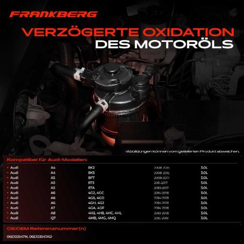 1x Ölabscheider Kurbelgehäuseentlüftung für Audi A4 8K2 A5 8T3 A6 A7 A8 Q7 4G2 3.0L Bild 1x Ölabscheider Kurbelgehäuseentlüftung für Audi A4 8K2 A5 8T3 A6 A7 A8 Q7 4G2 3.0L