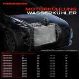 1x Kühler Wasserkühler Motorkühler für Mercedes-Benz CLS C219 E-Klasse S211 E 230 T