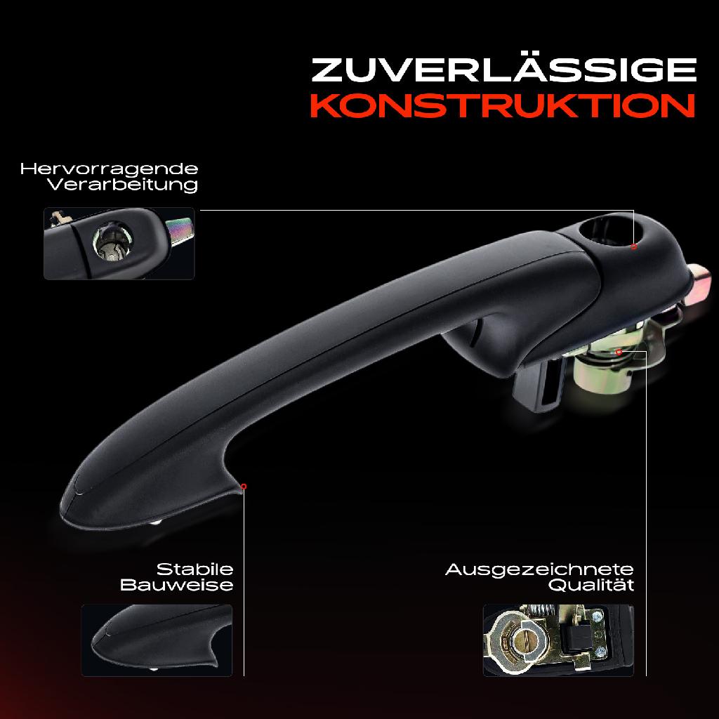 1x Türgriff Vorne Links außen für Fiat Brava 182 1.2L 1.4L 1.6L 1.8L 1.9L 1995-2001