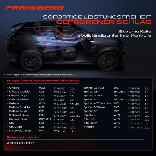Frankberg 1x Klimakompressor für Mercedes W213 S213 E400 AMG E43 3.0L 3.5L Bj ab 2016 Bild Frankberg 1x Klimakompressor für Mercedes W213 S213 E400 AMG E43 3.0L 3.5L Bj ab 2016