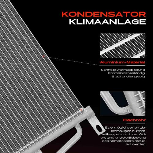 Frankberg 1x Kondensator Klimaanlage für Fiat Punto Lancia Y 1993-2003 1.1L 1.2L Bild Frankberg 1x Kondensator Klimaanlage für Fiat Punto Lancia Y 1993-2003 1.1L 1.2L