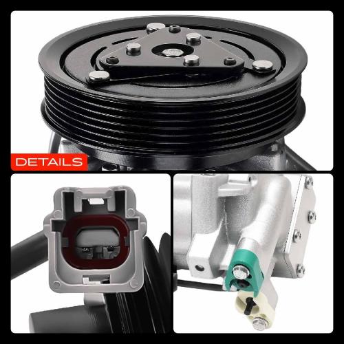 Frankberg 1x Klimakompressor für Renault Captur I Clio IV BH Nissan Micra V K14 Bild Frankberg 1x Klimakompressor für Renault Captur I Clio IV BH Nissan Micra V K14