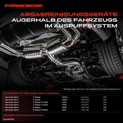 1x Partikelfilter für Mercedes-Benz W204 S204 W212 S212 Bild 1x Partikelfilter für Mercedes-Benz W204 S204 W212 S212