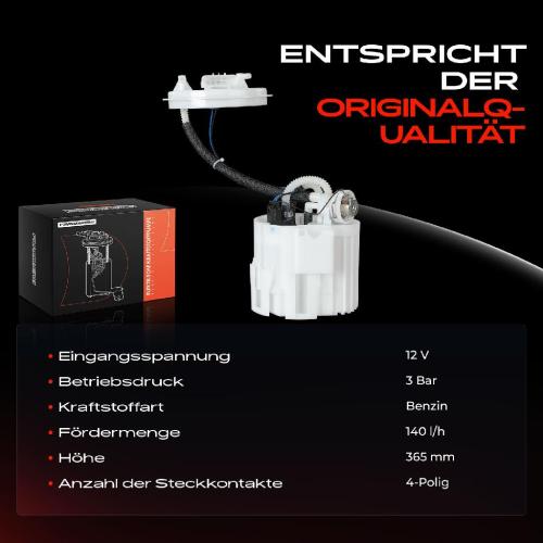 1x Kraftstoffpumpe für Opel Meriva X03 1.4L 1.6L 1.8L 2003-2010 Bild 1x Kraftstoffpumpe für Opel Meriva X03 1.4L 1.6L 1.8L 2003-2010