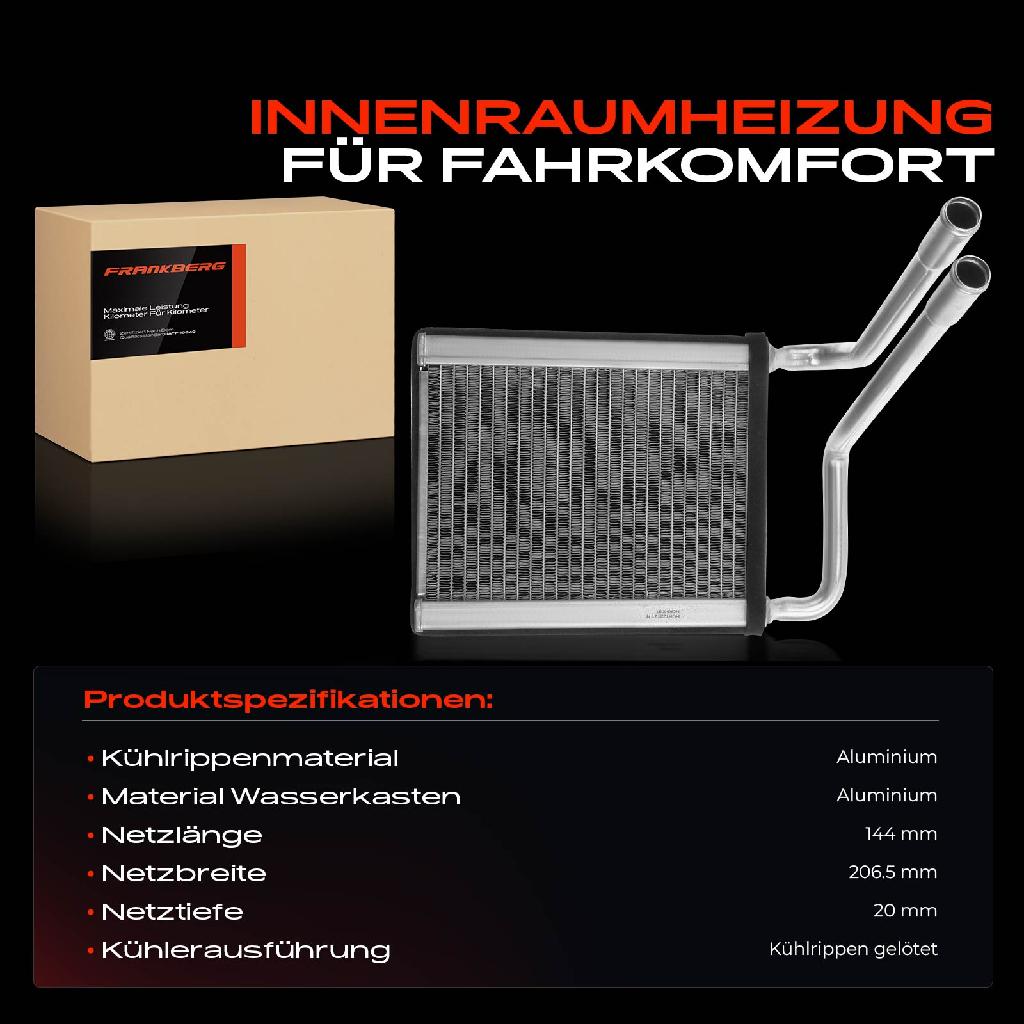 1x Wärmetauscher Innenraumheizung für KIA Rio II JB 1.4L 1.5L 1.6L