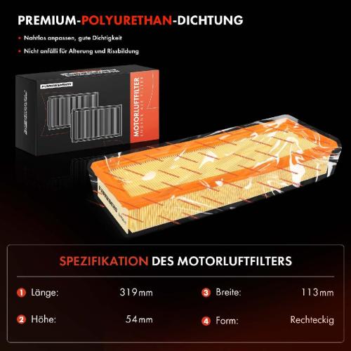 2x Luftfilter Filtereinsatz für Peugeot 206 207 307 308 Partner Citroen C3 Xsara Suzuki Liana Bild 2x Luftfilter Filtereinsatz für Peugeot 206 207 307 308 Partner Citroen C3 Xsara Suzuki Liana