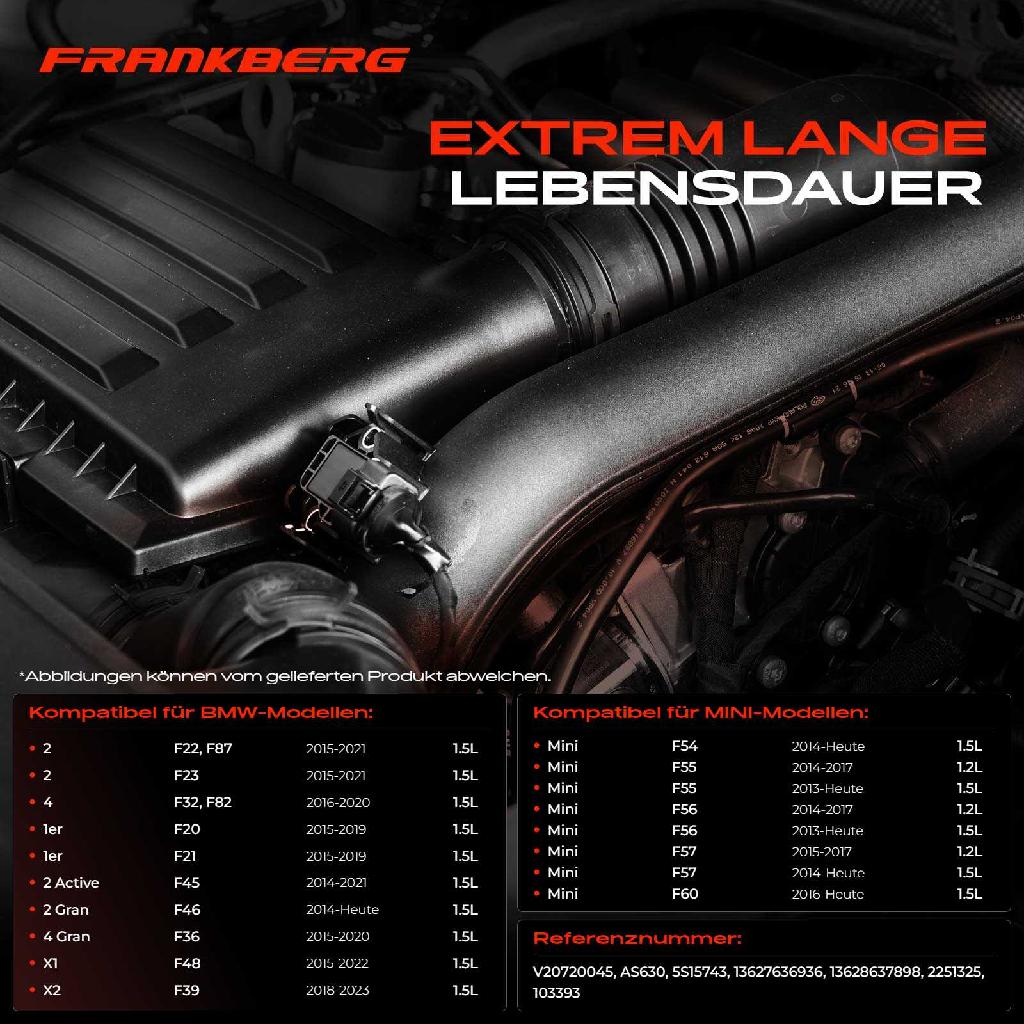 1x Saugrohrdruck Sensor für BMW 1er 3er 2 4 Coupe X1 X2 MINI Mini Cabriolet Clubman