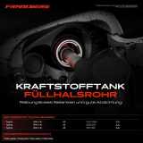 1x Kraftstoffeinfüllrohr Einfüllstutzen für Toyota RAV 4 III A3 2005-2013 2.2L