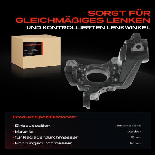 Frankberg 1x Achsschenkel Radaufhängung Vorderachse Rechts für VW	Beetle Cabriolet 5C1 5C2 5C7 5C8 Jetta IV 162 Bild Frankberg 1x Achsschenkel Radaufhängung Vorderachse Rechts für VW	Beetle Cabriolet 5C1 5C2 5C7 5C8 Jetta IV 162