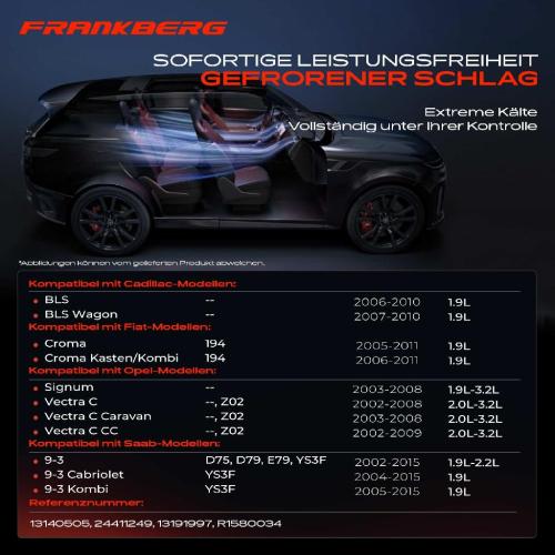 1x Klimakompressor für Opel Signum Vectra C Z02 Saab 9-3 YS3F Fiat Croma 194 Cadillac BLS Bild 1x Klimakompressor für Opel Signum Vectra C Z02 Saab 9-3 YS3F Fiat Croma 194 Cadillac BLS