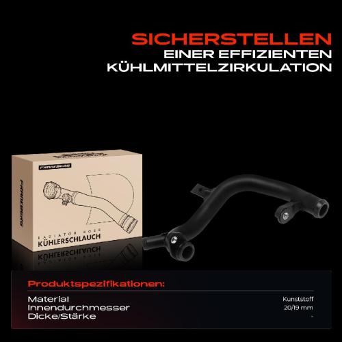 1x Kühlerschlauch Kühlwasserschlauch für VW Golf Passat Tiguan Audi A3 8P Q3 TT Seat Skoda Octavia II Bild 1x Kühlerschlauch Kühlwasserschlauch für VW Golf Passat Tiguan Audi A3 8P Q3 TT Seat Skoda Octavia II