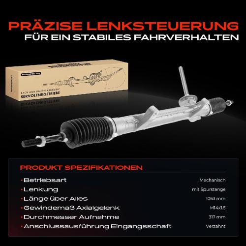 Frankberg 1x Lenkgetriebe Servolenkgetriebe für Renault Scénic II Grand Scénic II Megane II Bild Frankberg 1x Lenkgetriebe Servolenkgetriebe für Renault Scénic II Grand Scénic II Megane II