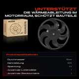 1x Motorkühller Einfachlüfter ohne Kühlerlüfterrahmen Mercedes-Benz Viano Vito Mixto W639