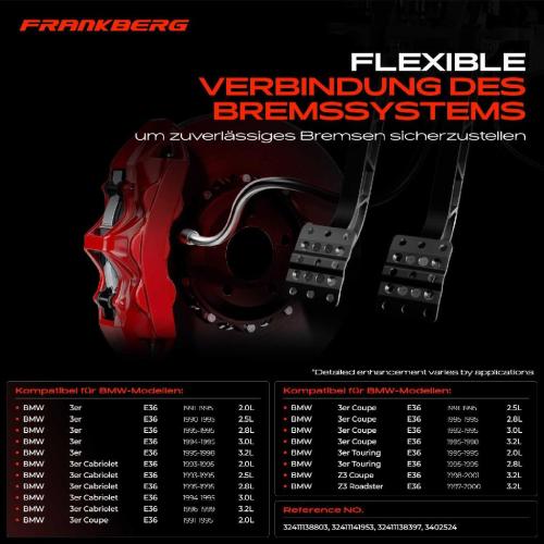 1x Servolenkung Schlauch für BMW E36 Touring Z3 Roadster 320 323 325 328 M3 Bild 1x Servolenkung Schlauch für BMW E36 Touring Z3 Roadster 320 323 325 328 M3