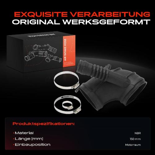 1x Ansaugschlauch, Luftfilter für BMW X5 E53 3.0L 2000-2006 Bild 1x Ansaugschlauch, Luftfilter für BMW X5 E53 3.0L 2000-2006