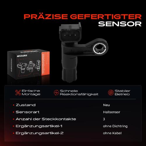 1x Nockenwellenposition Sensor für Peugeot 407 607 Citroën C5 III C6 2.7L 3.0L Bild 1x Nockenwellenposition Sensor für Peugeot 407 607 Citroën C5 III C6 2.7L 3.0L