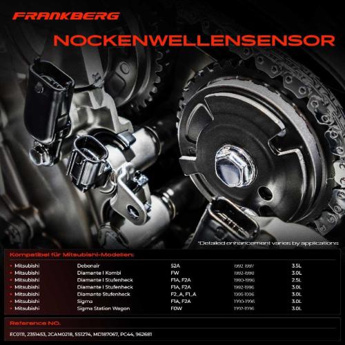 1x Nockenwellenposition Sensor für Mitsubishi Diamante Sigma Debonair 3.0L 3.5L 1990-1998 Bild 1x Nockenwellenposition Sensor für Mitsubishi Diamante Sigma Debonair 3.0L 3.5L 1990-1998