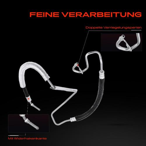 1x Servolenkung Schlauch für Ford Tourneo Connect Transit P65 P70 P80 1.8L Bild 1x Servolenkung Schlauch für Ford Tourneo Connect Transit P65 P70 P80 1.8L