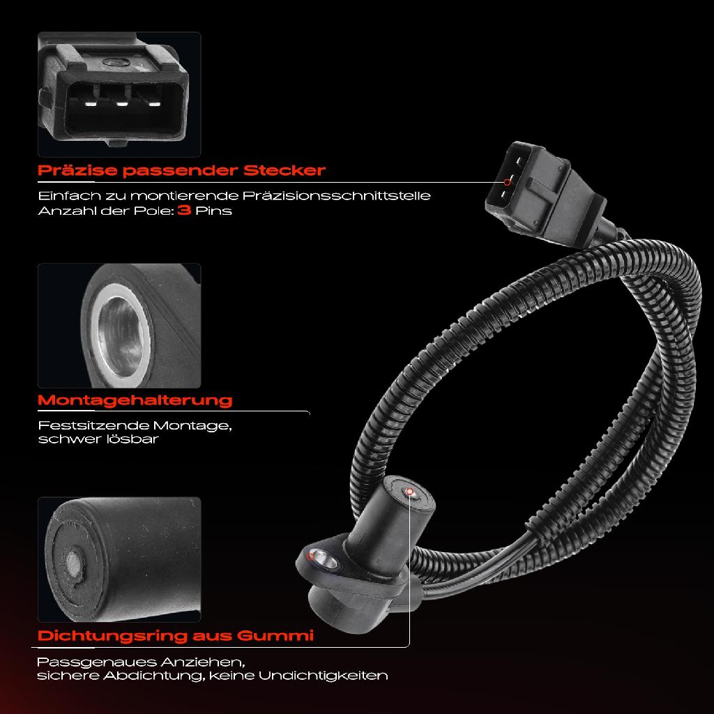 1x Kurbelwellensensor Impulsgeber für Citroën Jumper Fiat Ducato Iveco Daily III