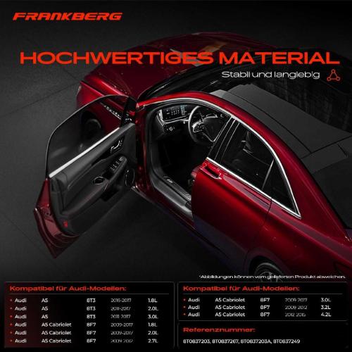 1x Türfeststeller Türfangband Türstopper Vorne für Audi A5 Cabriolet 8F7 8T3 2009-2017 Bild 1x Türfeststeller Türfangband Türstopper Vorne für Audi A5 Cabriolet 8F7 8T3 2009-2017