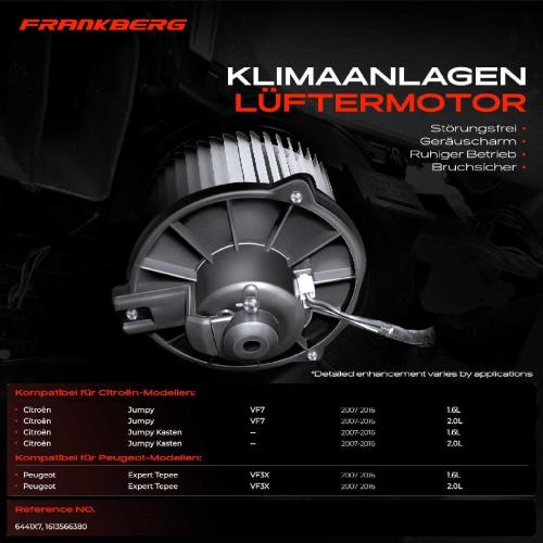 1x Gebläsemotor Innenraumgebläse für Citroën Jumpy Peugeot Expert Bild 1x Gebläsemotor Innenraumgebläse für Citroën Jumpy Peugeot Expert