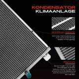 1x Kondensator Klimaanlage für Lexus RX MCU15 3.0L 2000-2003