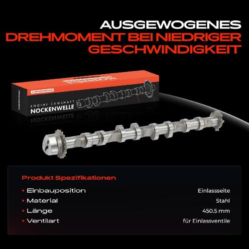 1x Nockenwelle für VW Golf V Passat Audi A3 A4 TT Skoda Octavia II Seat 2.0L Bild 1x Nockenwelle für VW Golf V Passat Audi A3 A4 TT Skoda Octavia II Seat 2.0L